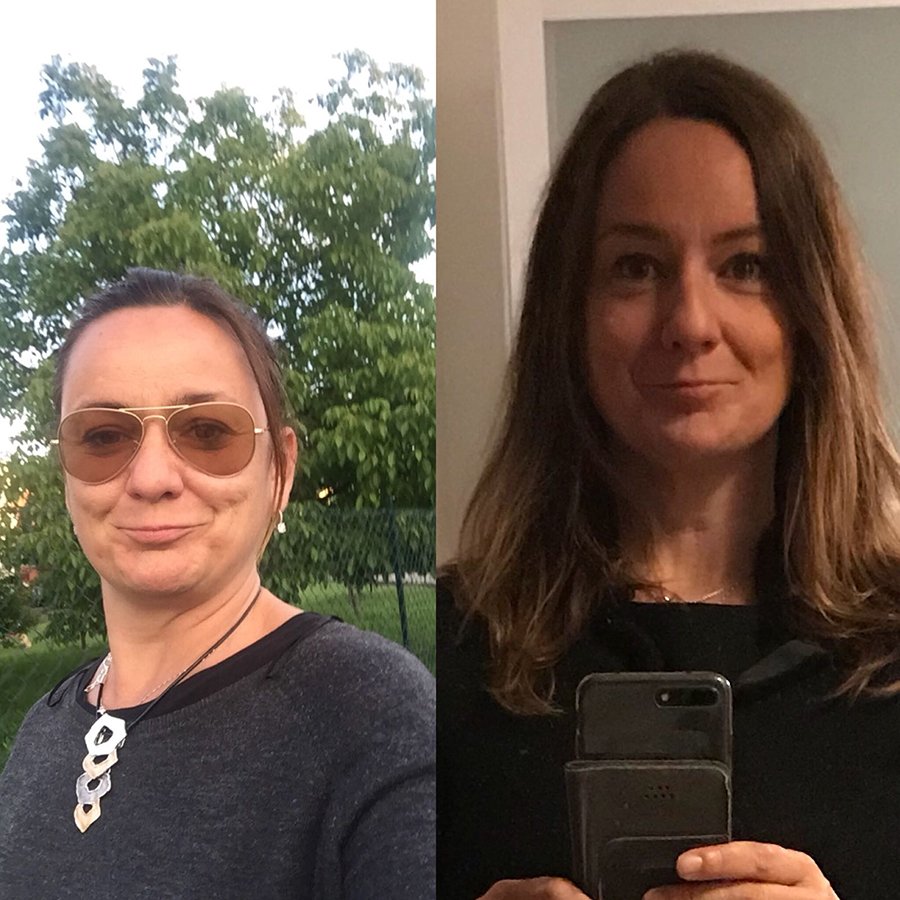 Risultato prima e dopo di Giorgia
